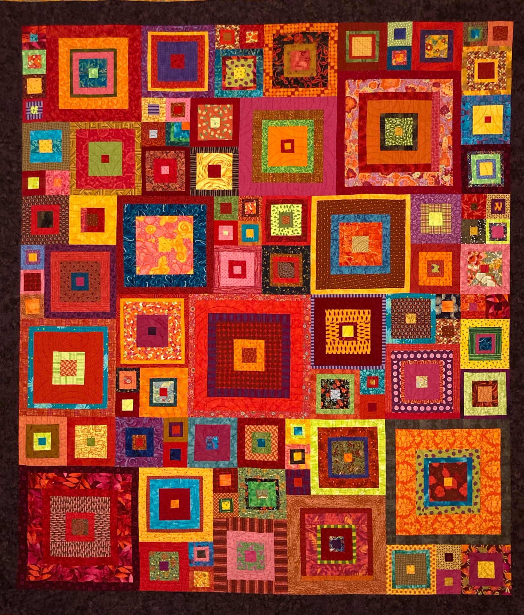 The Reason, an art quilt by Jo Allbutt